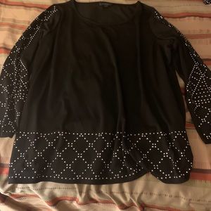 Beautiful studded dress top worn once!